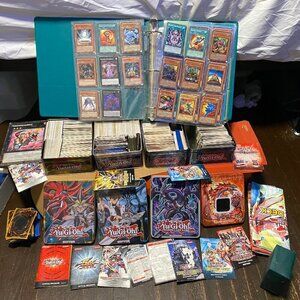 HUGE YuGiOh Cards TCG Collection - Some Holos, Rares, & Vintage Tins Shonen Jump